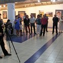 Celestino Mesa grabando el evento