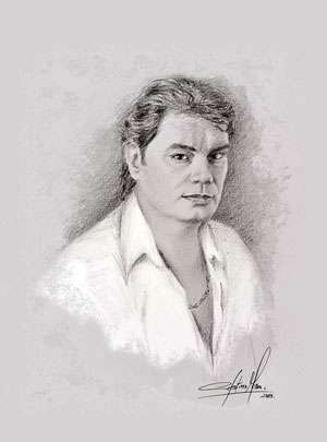 celestino mesa autoretrato